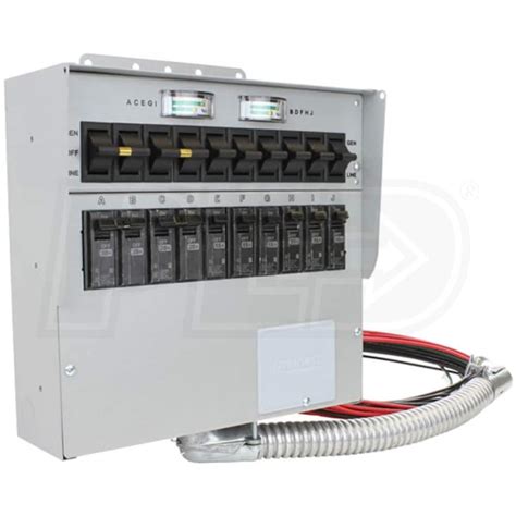 Has terminal strip for easy wiring. . Reliance 50 amp transfer switch